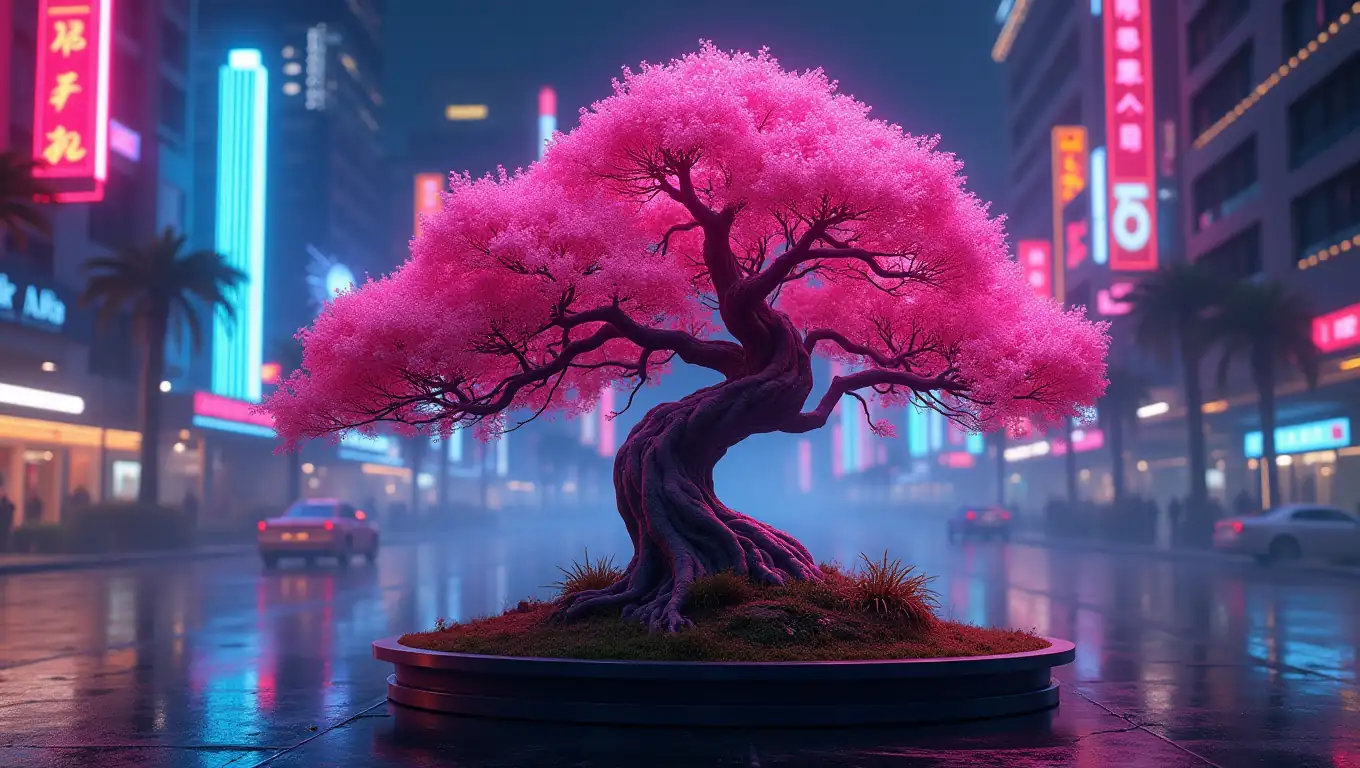 pink-tree